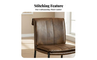 Light Luxury Cushioned Chair with Backrest Italian aesthetic Curved Backrest Dining Chair Modern Design Household Furniture Soft Padded for Homeowners, Restaurant Owners, Interior Designers, Hotel, Kitchen, Living Room