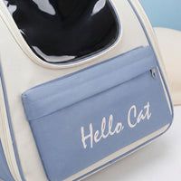 Pet Carrier Backpack and Foldable Pet Carrier, Oxford Fabric Cat Backpack, Portable Pet Carrier for Travel Hiking and Breathable Pet Walking