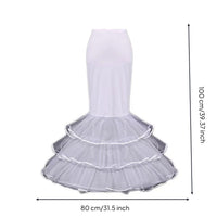 Mermaid Petticoat Flared Bottom Fishtail Petticoat Fitted Top