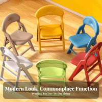 Foldable Shower Chair Space-Saving Collapsible Stool Waterproof for Seniors