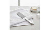 Double Sided Foot Exfoliator Stainless Steel Rasp Ergonomic Handle for Smooth Heels