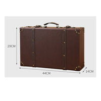 Vintage Suitcase Prop Corner Guards Rectangular Hand-Carry Suitcase