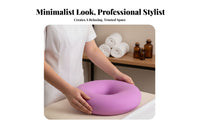 Silicone Face down Pillow Skin-Friendly Beauty Bed Face Cradle Non-Slip for Spas