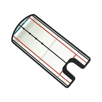 Golf Putting Mirror Reflective Surface Putting Mirror Improves Accuracy & Consistency Putter Alignment Aid for Beginners, Driving Range