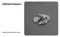Sturdy Duty Detachable Hinge Stainless Steel Deck Hinge Watercraft Hardware Mirror Polished Easy to Install
