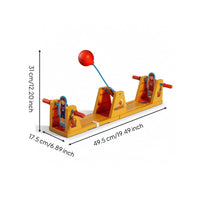 Two-Player Tabletop Basketball Game Interactive Basketball Toy Desktop Competitive for Children, Families, Parties, Classrooms