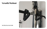 2 Pieces Multi-Functional Pull up Handles Wide Compatibility Strength Training Handles Sweat-Absorbing for Bodybuilders, Weightlifters