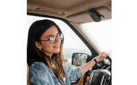 Car Visor Sunglasses Holder Universal Fit Sun Visor Glasses Case PU Glasses Storage Case Easy to Install Scratch Resistant