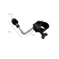 Easy to Adjust Drum Clamp with L-Rod Stable Clamp with L-Arm Sturdy Percussion Mount Secure for Rehearsal Rooms