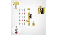 Valve Core Removal Tool Knurled Valve Core Remover Premium