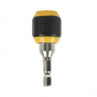 6.35 Mm 1/4 Inch Hex Shank Adapter Metal Hex Shank Adapter Knurled Grip Driver Connector Compact
