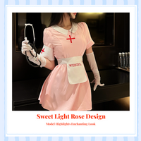Halloween Nurse Cosplay, Short Skirt, Party, Youth
