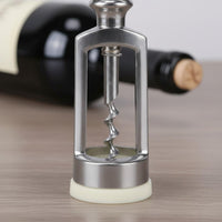 Vino Opener Reinforced Screw Zinc Alloy Vino Opener Heavy-Duty Wing Corkscrew for Parties