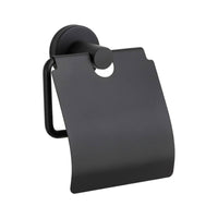 Toilet Tissue Holder with Shelf Compact Bathroom Accessory Hardware Modern for Hotel