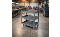 Industrial Mobile Tool Cart with Component Organizer Heavy-Duty Rolling Tool Cart Long-Lasting Portable for Mechanics, Diyers, Garage, Auto Repair Shop