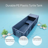 Turtle Enclosure with Basking Terrace, Tortoise Habitat