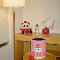 Trash Can, Stylish, Sorting, Floral Pattern, 10L, Plastic, Trash Can, Interior, Living Room, Kitchen Compatible
