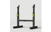 Adjustable Squat Rack Freestanding Squat Rack Stand Space-Saving Bench Press Stand for Athletes