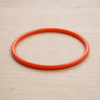 Rubber Sealing Loop Replacement Seal Sealing Loop Gasket Orange Leakproof for Machine Maintenance