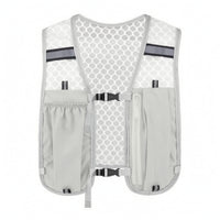 Lightweight Vest Pack Breathable Running Vest Reflective Backpack with Chest Straps Slim for Cyclists