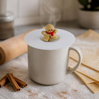 Universal Silicone Mug Lid with Dustproof Seal and Heat Resistance