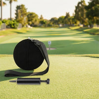 Inflatable Golf Posture Corrector with Strap Hands-Unrestricted Golf Swing Correction Ball Lightweight Swing Training Aid Ball Portable for Golfers, Beginners, Home Practice, Driving Range