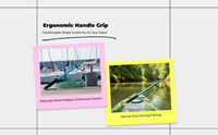 Stainless Steel Fishing Hook, Telescopic, Foldable, Portable