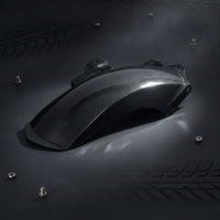 Custom Look Motorcycle Rear Mudguard Easy Installation Rear Wheel Mudguard Long-Lasting Carbon Fiber Pattern Mudguard Shock Resistant