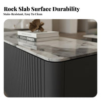 TV Cabinet Effortless-Touch Automatic Open Super Short Throw Display Device Cabinet Solid Wood Construction Retractable Display Device Stand