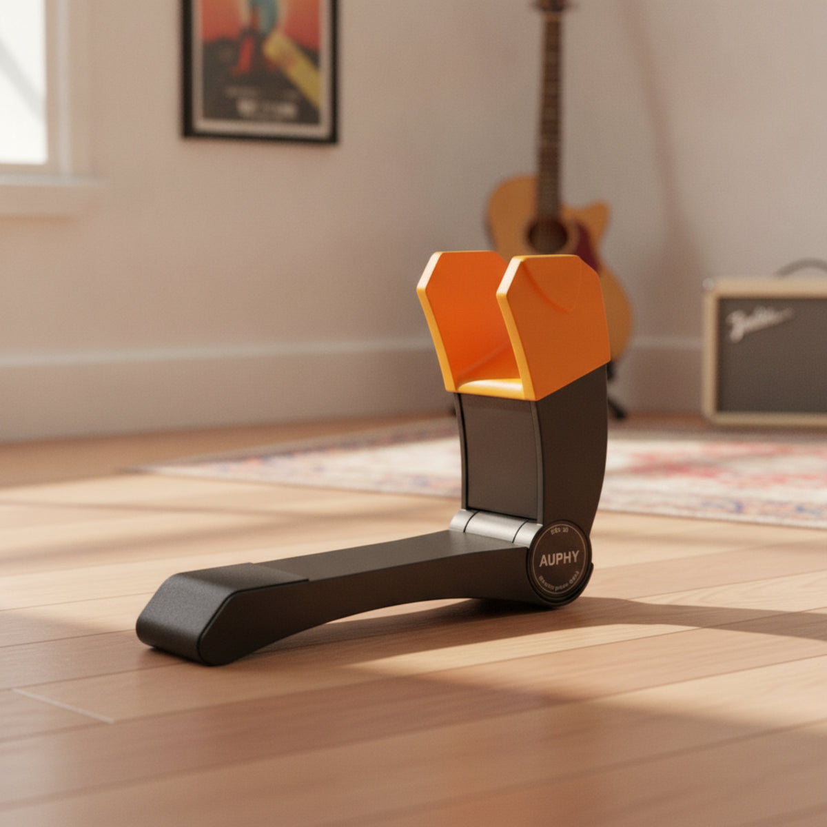 Electric Guitar Stand Rest Leg  Compact Floor Guitar Stand Stable for Guitarists
