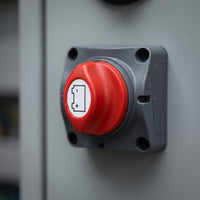 Heavy-Duty Rotary Battery Disconnect Switch Universal Battery Cut-off Switch Corrosion-Resistant Long-Lasting for Marine, Solar System