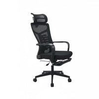 Height Adjustable Reclining Mesh Chair with Footrest 360-Degree rotating Ergonomic Recliner with Footrest Built-in Support Computer Seat for Long Sitters, Remote Workers, Students, resting, Relaxing, Study, Gaming Room