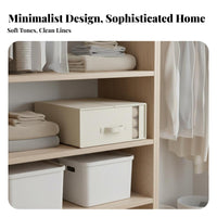 Bedding Storage Containers Foldable Drawers Dust Proof for Closet