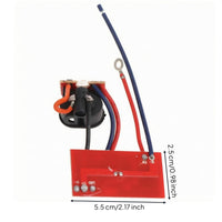 Wired Clipper Control Board Red Hair Clipper PCB Compact Personal Care Spare Part Stable Connection