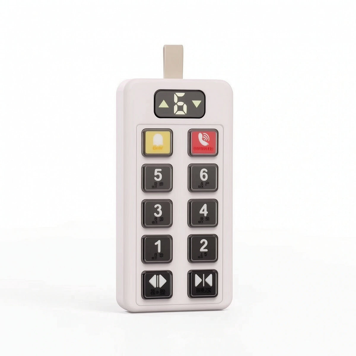 Handheld Elevator Toy Interactive Elevator Toy with Buttons Realistic User-Friendly for Toddlers, Car Rides