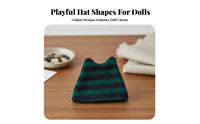 Doll Hat Adorable Design 1/12 Scale Miniature Cap for Hobbyists