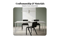 Armless Side Chair Nordic Design Aesthetic Molded Plywood Chair Bentwood Construction Ergonomic Backrest for Adults, Kitchen