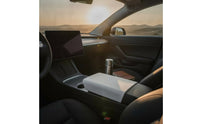 Padded Center Armrest Box Shield Cover Matte Center Console Armrest Cover Long-Lasting Soft for Electric Vehicle Owners