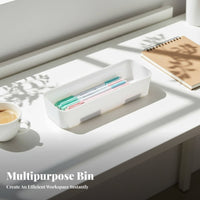 Space Saving Stati a Ry Storage Box Versatile Desk Drawer Organizer Set Multi-Purpose for Adults, Makeup Users, Desktop, Dresser, Craft Room