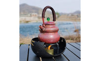 Pure Copper Tea Pot Thickened Stovetop Teapot Large Capacity for Ceramic Cooktop