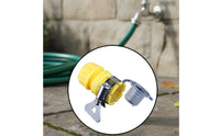 Garden Hose Tap Connector Leak-Resistant Universal Tap Hose Connector Universal Faucet Adapter Secure Fit Plastic Water Pipe