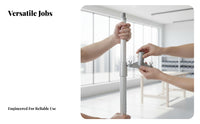 Even-Spreading Cement Applicator Even Wooden Handle Notched Epoxy Rake Notched Epoxy Squeegee Long-Lasting for DIY Hobbyists