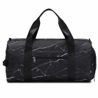 Travel Duffle Bag Detachable Shoulder Strap Luggage Large Capacity Printed Travel Duffel for Gyms