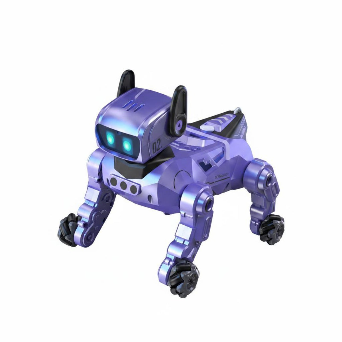 Desktop Robot Dog Remote Control AI voice Toy Smart Robot Dog Toy for Kids, Beginners