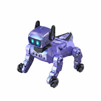 Desktop Robot Dog Remote Control AI voice Toy Smart Robot Dog Toy for Kids, Beginners