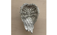 Resin Angel Wing Jewelry Holder Layered Feather Decor Ornament Molded