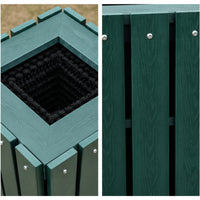 Outdoor Golf Club Washer with Brush Slatted Golf Club Washer Low-Maintenance Long-Lasting for Clubhouse