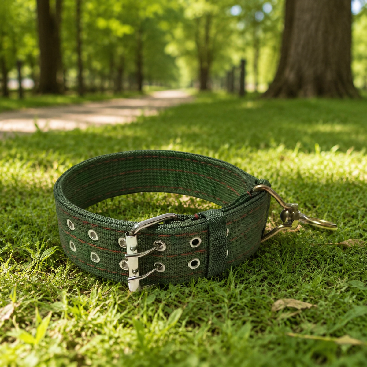 Nylon Webbing Dog Collar, Adjustable, Durable, for Small, Medium, Large Dogs, Walking, Training
