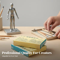 Fine Precise Carving Oil-Based Modeling Bar Reusable Sculpting Material Non-Curing Art Supply No Shrinkage for Industrial Designers, Workshop, Home