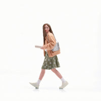 1:18 Scale Girl Figure Realistic Girl Figure Model Tiny Miniature Figurine for Diorama